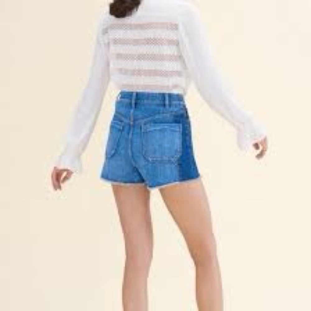 MAJE ICKA PATCHWORK SHORT